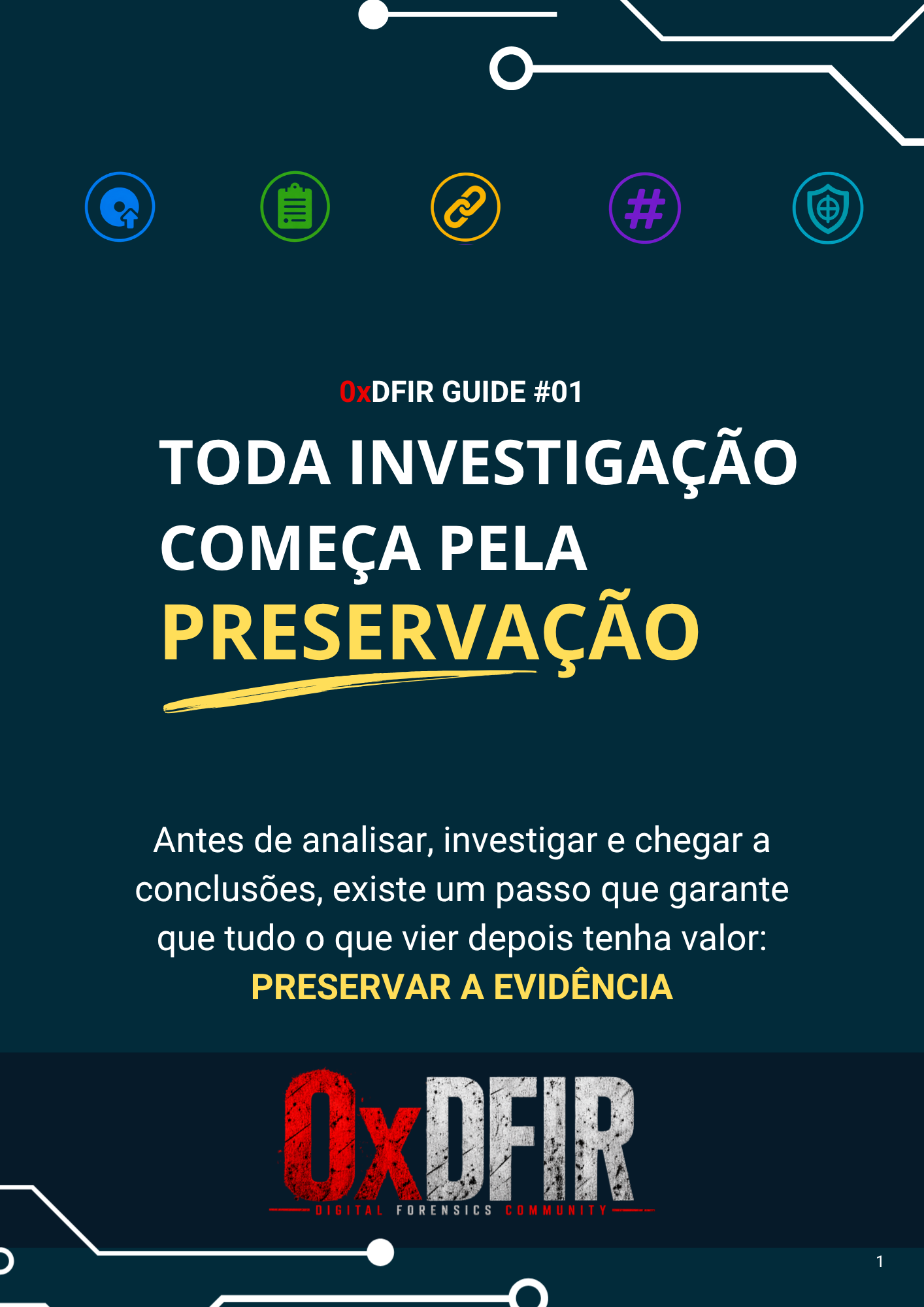 Capa do eBook da 0xDFIR